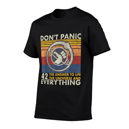 42 Answer to All Questions - Life Universe Everything  Tagless Design T-Shirt