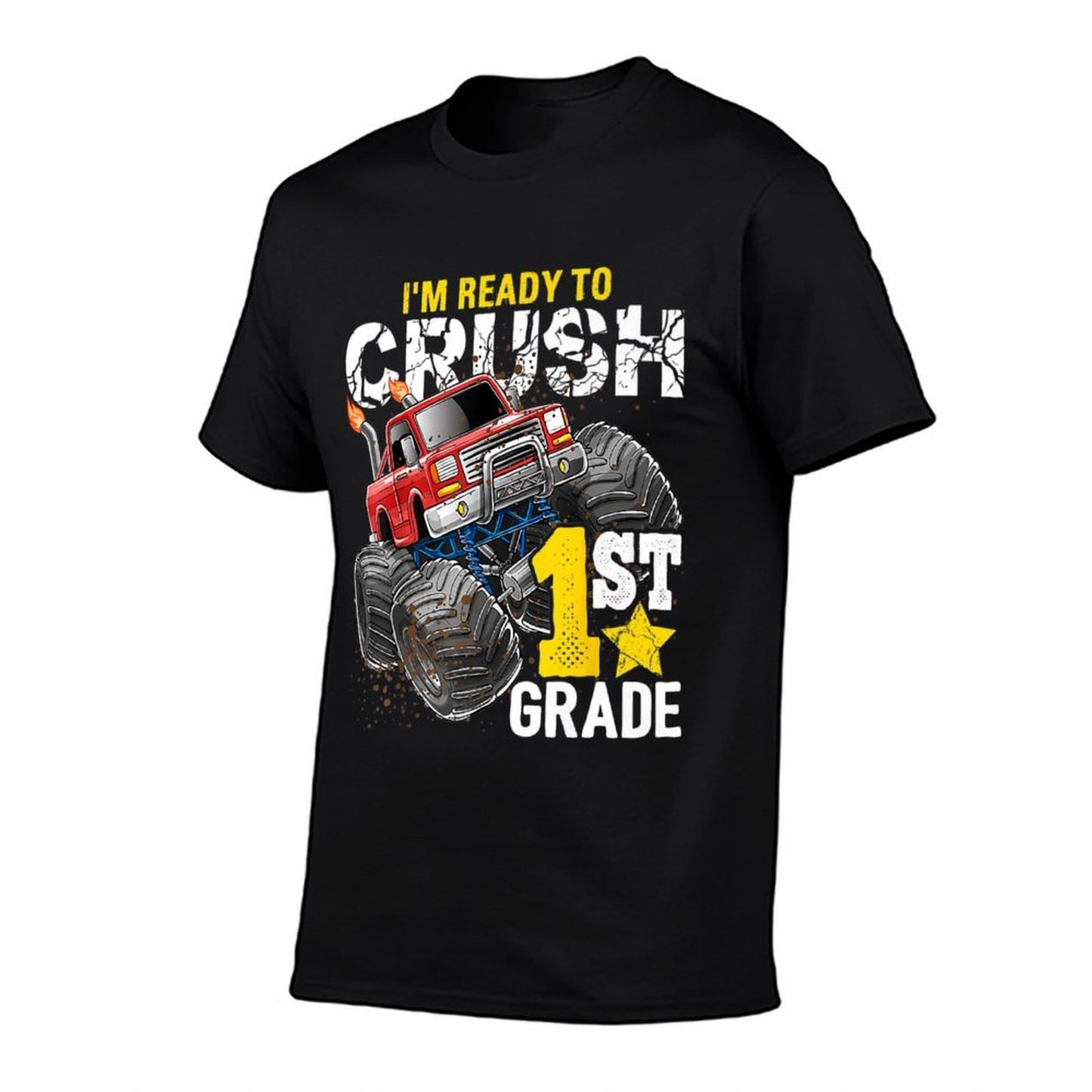 Ready to Crush 1st Grade Monster Truck Back to School Premium  Versatile T-Shirt
