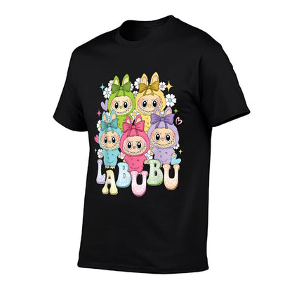 Cute Labubu The Monsters Funny Labubu Lover Men Women Kid  Relaxed-fit T-Shirt