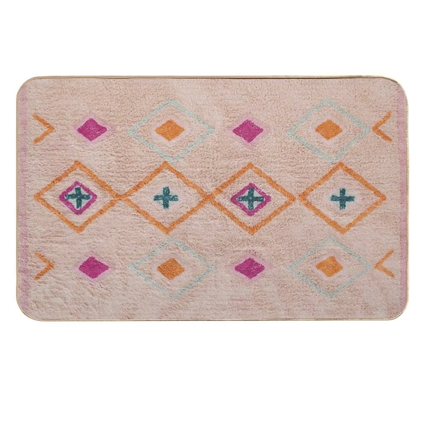 Heritage Bohemian  Easy Maintenance Bath Mat