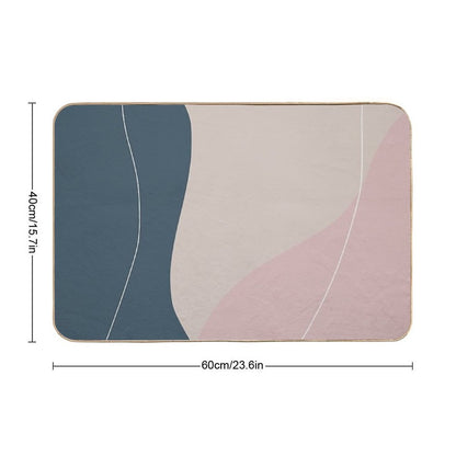 Cute Background  Slip-Resistant Bath Mat