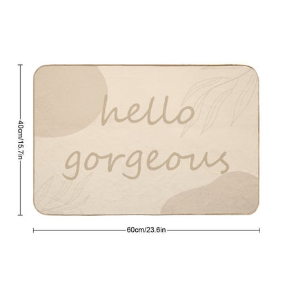 Hello Gorgeous  Multi-Purpose Bath Mat