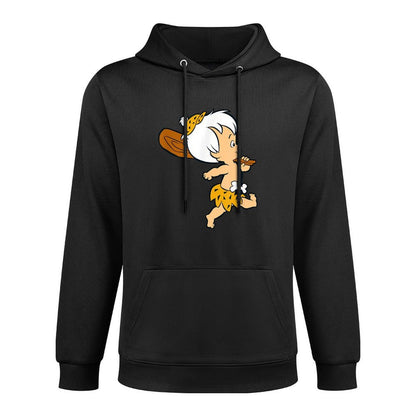 The Flintstones Bamm-Bamm Rubble Big Solo Shot Cotton-Polyester Blend Hoodie