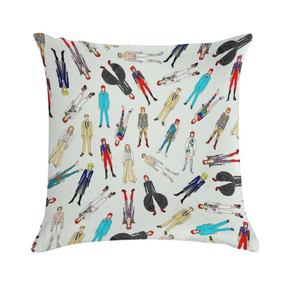 Floating Bowies Soft Reinforced Edging Throw Pillow