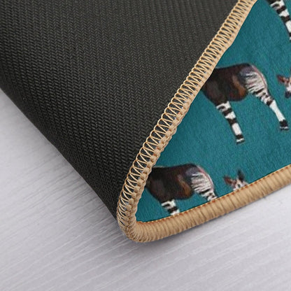 O Is for Okapi  Versatile Bath Mat