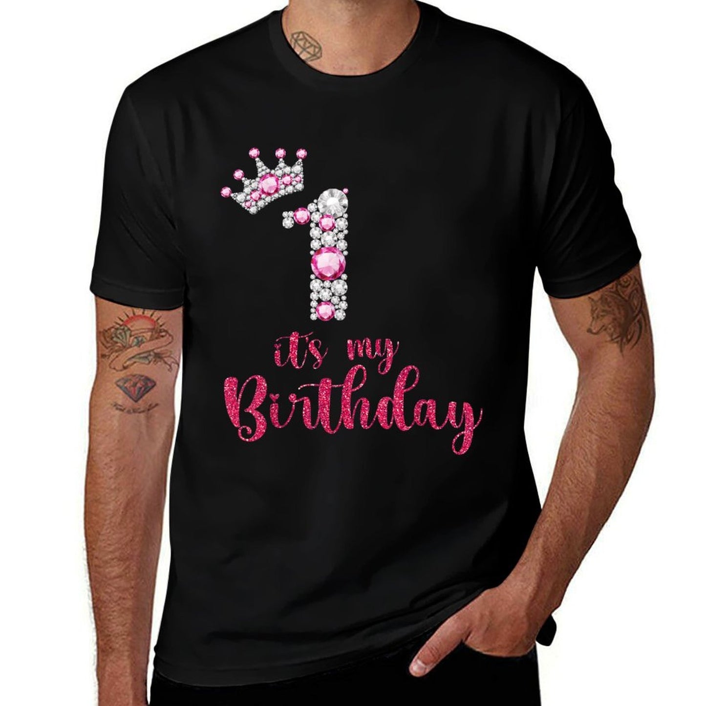1 It's My Birthday 1st Birthday 1 Year Old Bday  Breathable T-Shirt