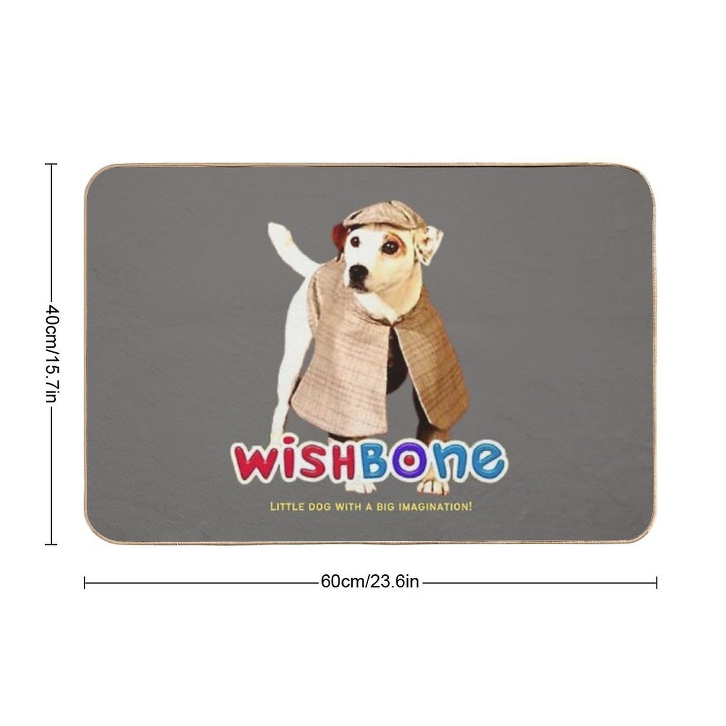 Wishbone Tv Show Sherlock Holmes - 2 ORIGINAL BY CRUSHART1 ON REDBUBBLE  High-Traffic Bath Mat