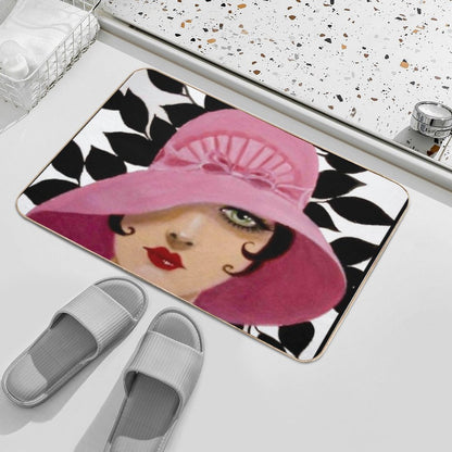 FLAPPER  Vintage 1932 Beautiful Fashion Magazine Advertising Print Durable Bath Mat