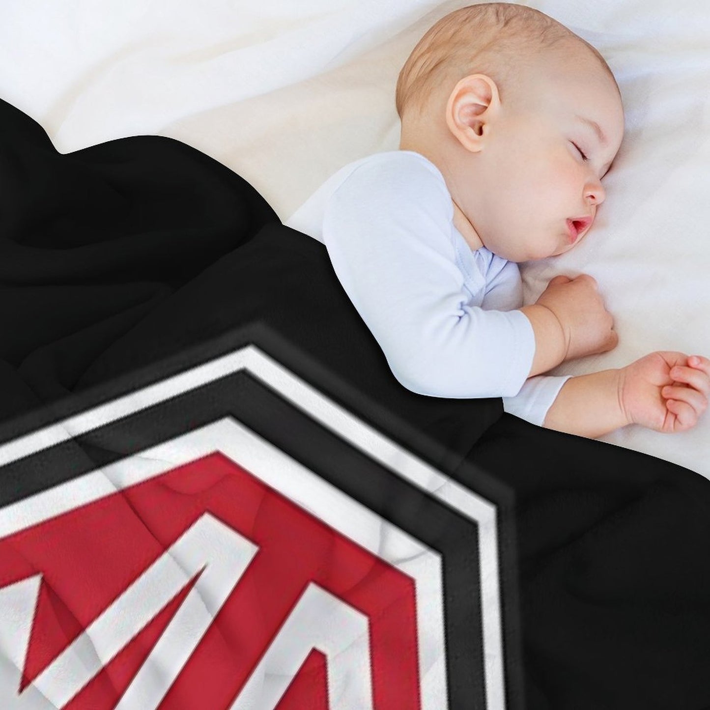 Vintage Mg Logo Sustainable Throw Blanket