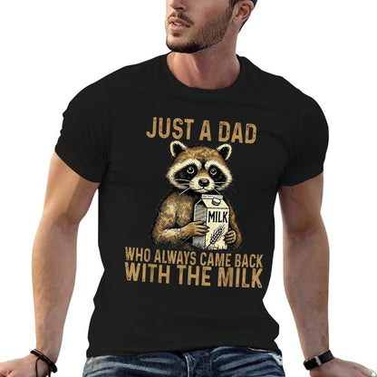 Funny New Dads With The Milk Fathers Day 1st Time Dad  Classic T-Shirt