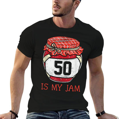 50 Year Old Birthday Gifts for Women  Cute 50th Birthday  Oversized Silhouette T-Shirt