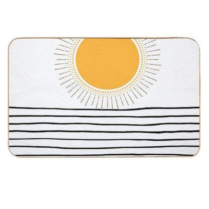 Harmony of Sunrise  High-Traffic Bath Mat