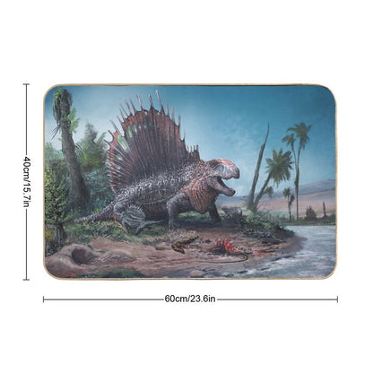 Dimetrodon  Stain-Proof Bath Mat