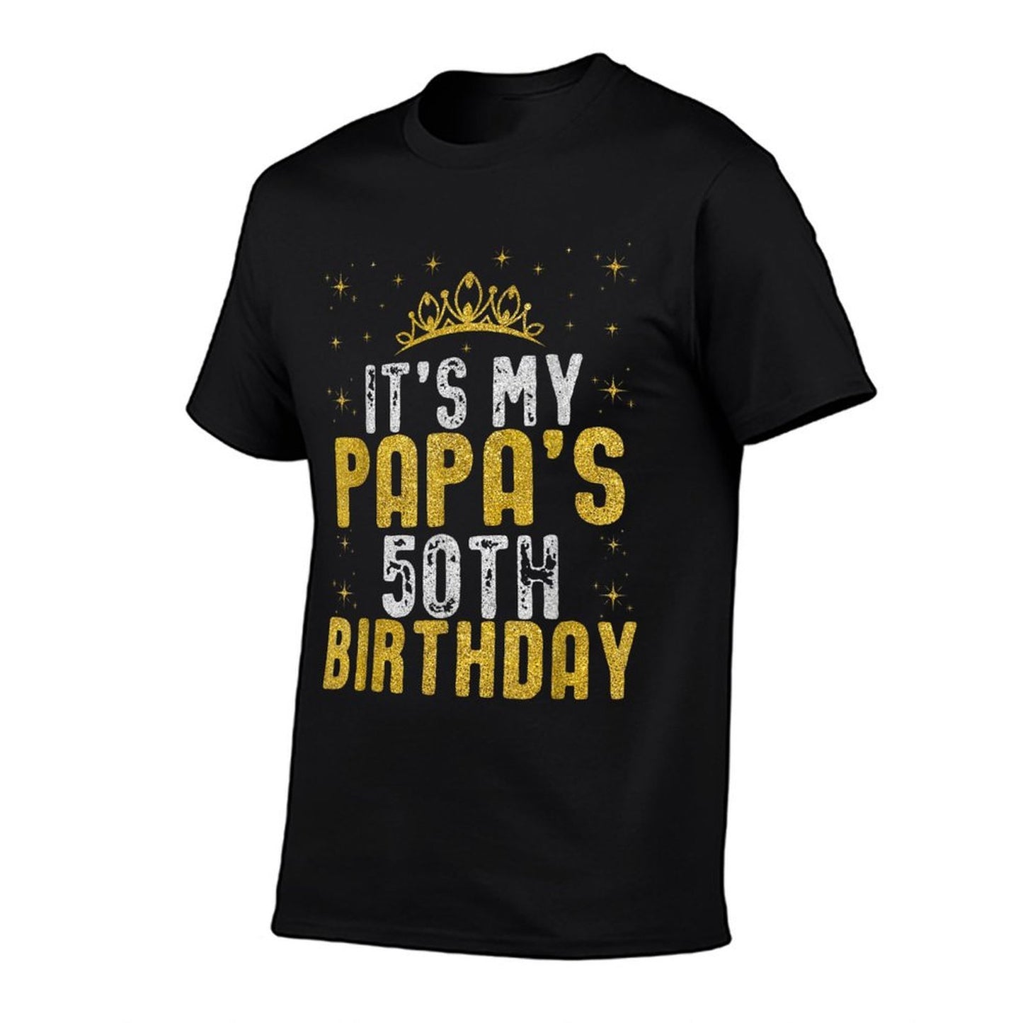 Happy It's My Papa's 50th Birthday 1975 50 Years Old  Graphic-printed T-Shirt