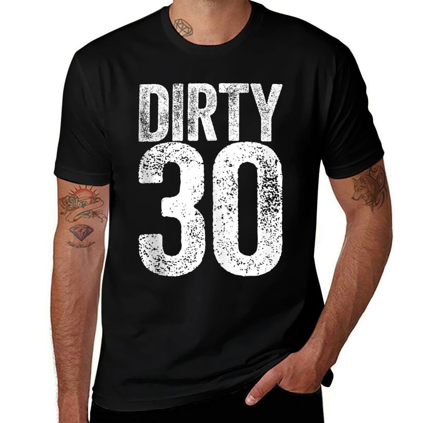 Dirty Thirty Men Women 30th Birthday  Relaxed-fit T-Shirt