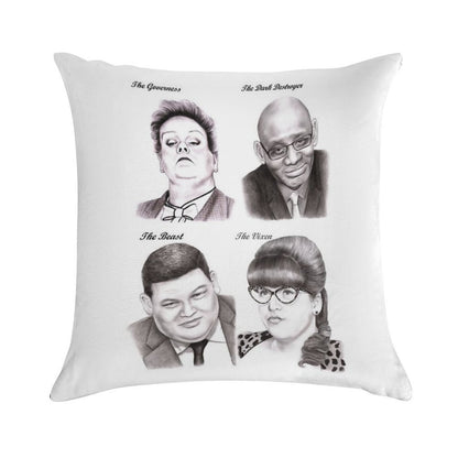 The Chasers Soft Luxury Feel Throw Pillow