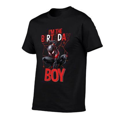 Marvel Spider-Man Miles Morales I'm The Birthday Boy  Quick-drying T-Shirt