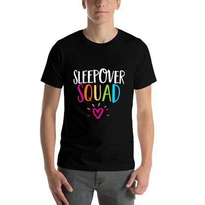 Sleepover Squad Slumber Party Squad Pajama Crew  Eco-friendly Material T-Shirt