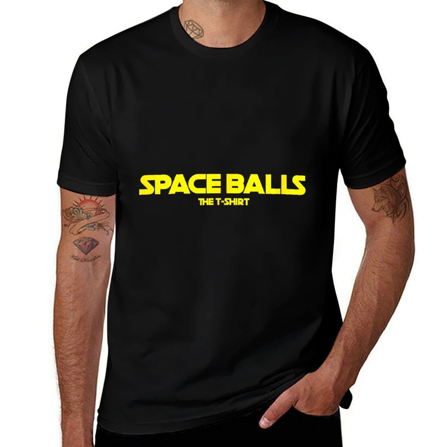 Space Balls The  Fade-proof Color T-Shirt