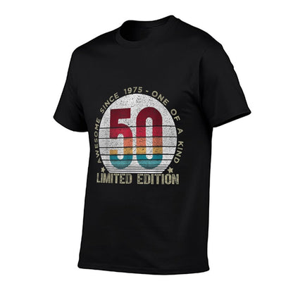 50 Year Old Gifts Vintage 1975 Limited Edition 50th Birthday  Classic T-Shirt