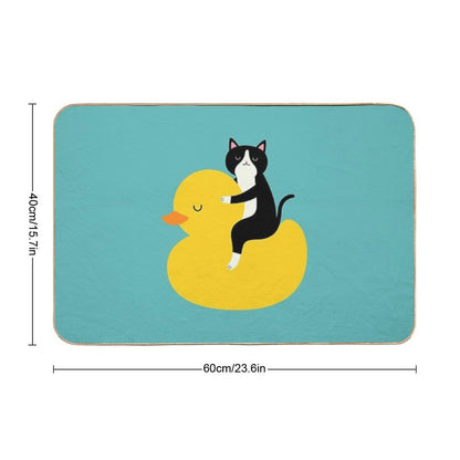 Meow Time  Multi-Purpose Bath Mat