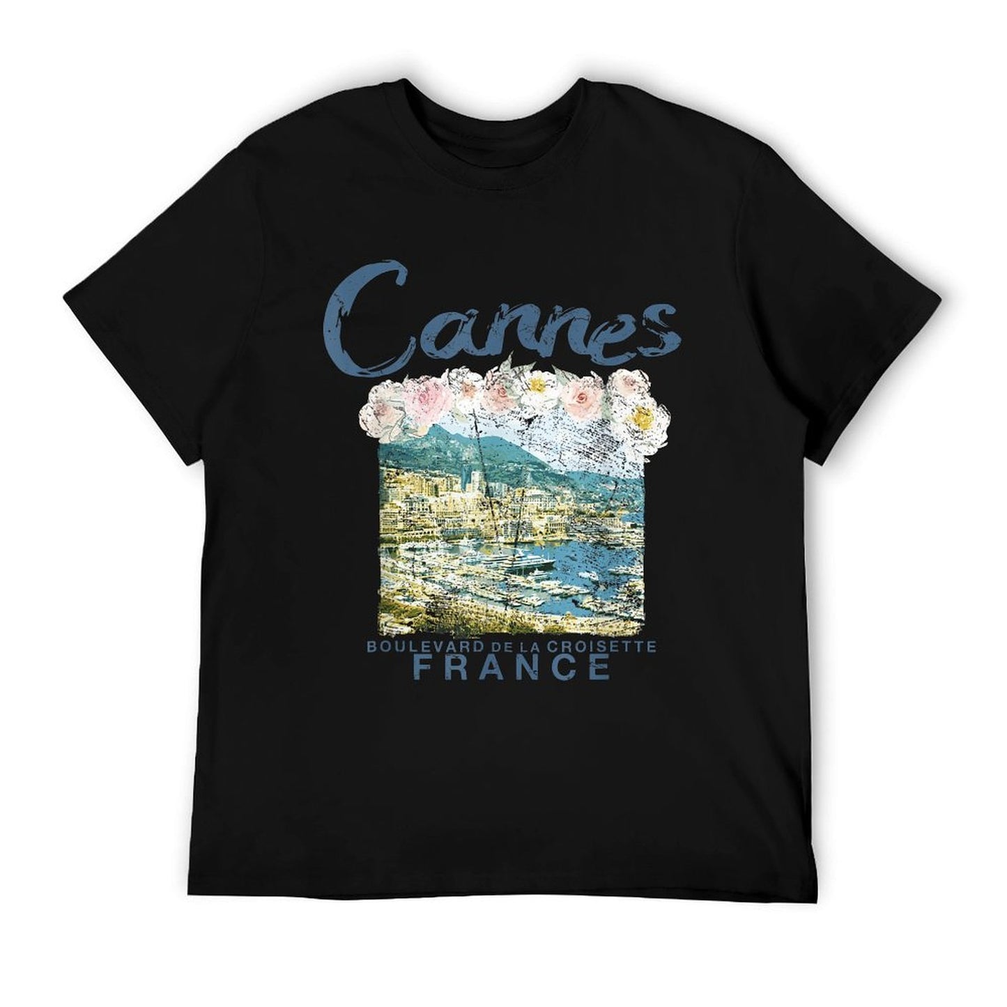 FRANCE Cannes French Riviera Vintage Travel T Affordable Price T-Shirt