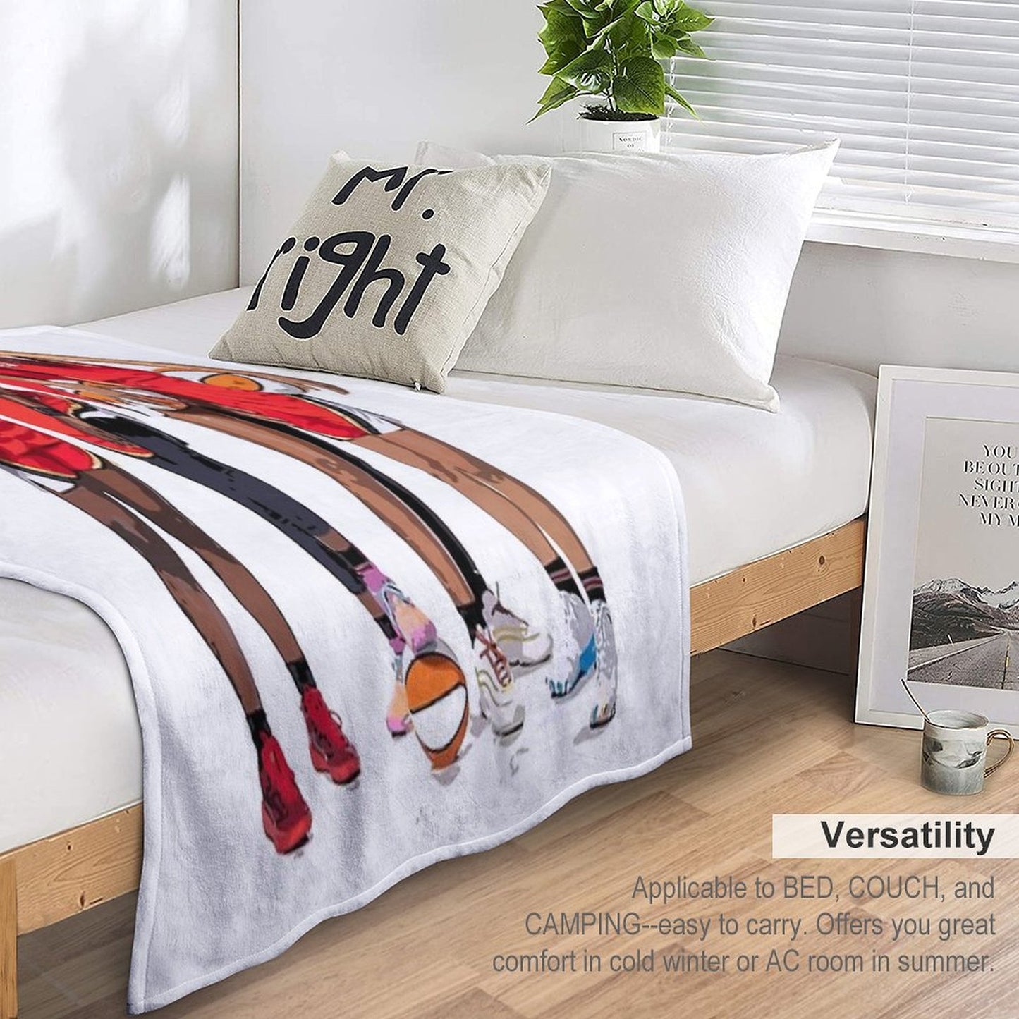 Las Vegas Aces Machine-washable Throw Blanket