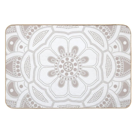 Mandala Creation, All Points for One 13  Multi-Purpose Bath Mat