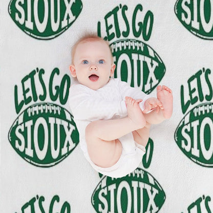 Let’s Go Sioux Easy Care Throw Blanket