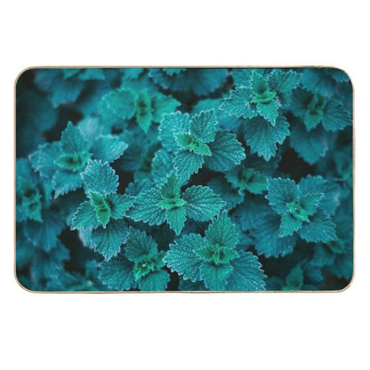Cold Green  Fade-Resistant Bath Mat