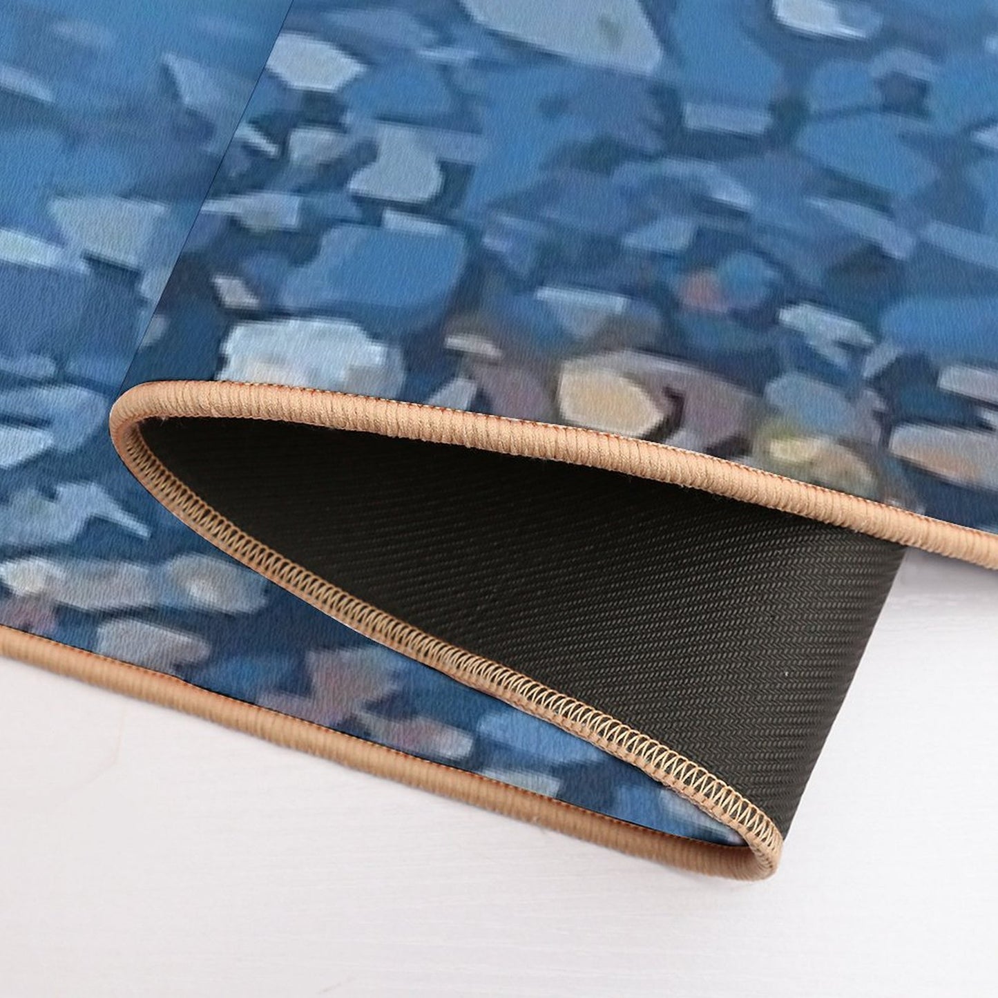 Glacier National Park Lake MacDonald  Dirt-Trapping Bath Mat