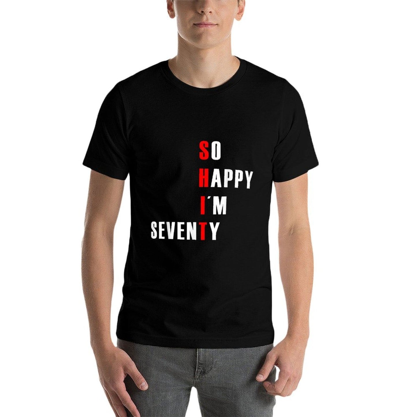 Funny 70th Birthday 1950 Hilarious 70 Years Old  Lightweight T-Shirt