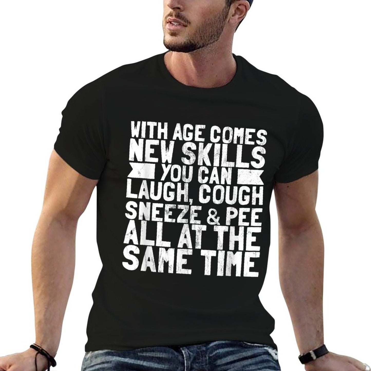 Funny 60th Birthday Gag Gift Idea Funny 60 Year Old Joke  Graphic-printed T-Shirt