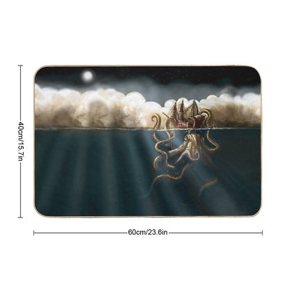 Kraken  Non-Slip Bath Mat