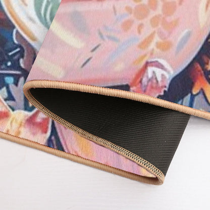 Cats in Bathroom II  Non-Slip Bath Mat