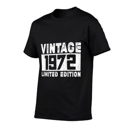 50 Years Old Vintage 1972 Limited Edition Cute 50th Birthday  Polyester Blend T-Shirt