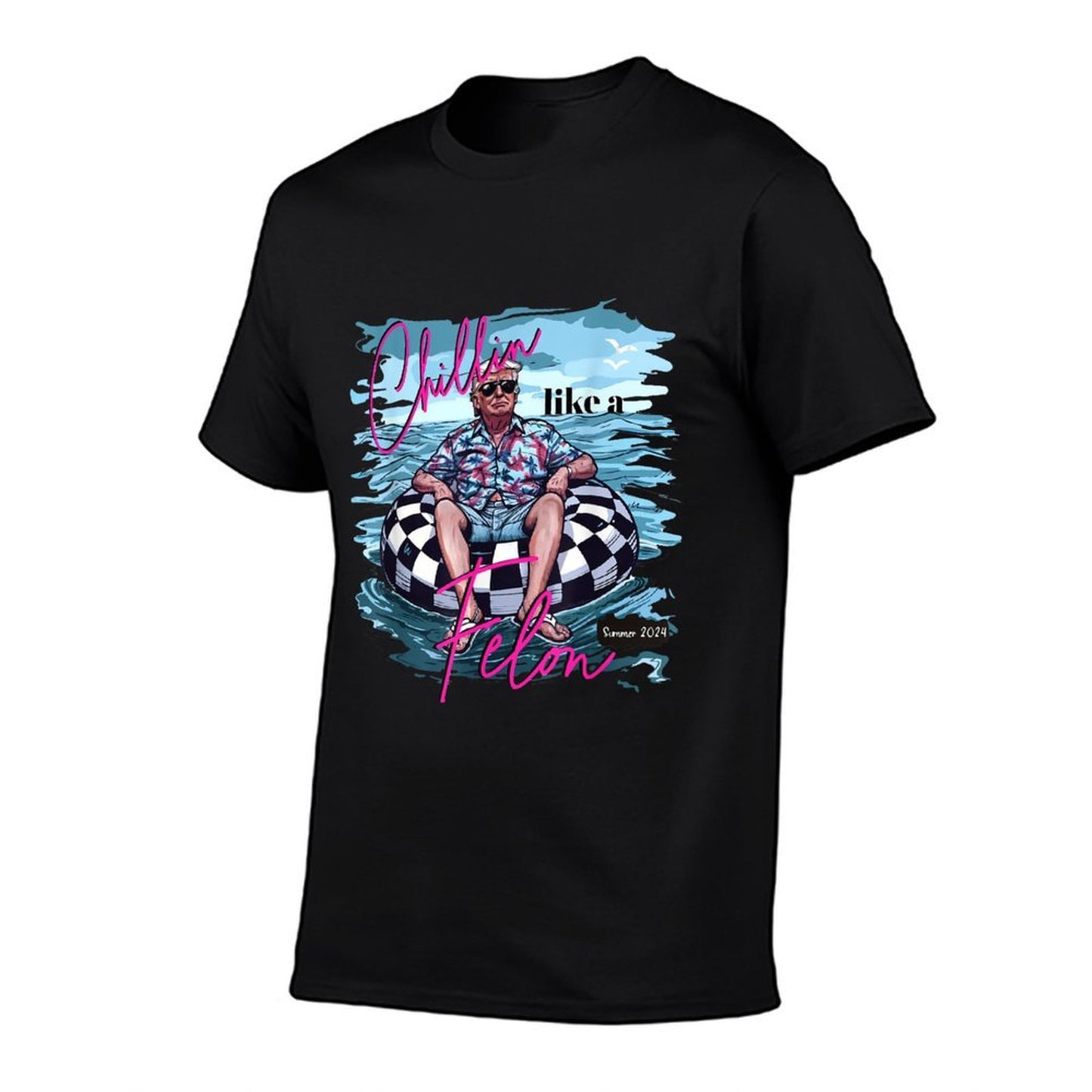 Chillin Like A FELON Trump For President 2024  Breathable T-Shirt