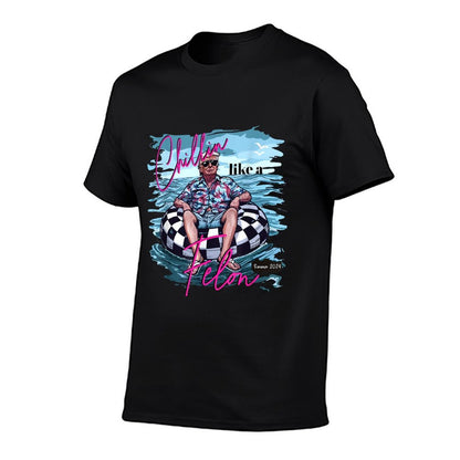 Chillin Like A FELON Trump For President 2024  Breathable T-Shirt