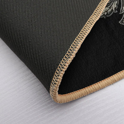 Fleur De Lis Ornate  Pet-Safe Bath Mat