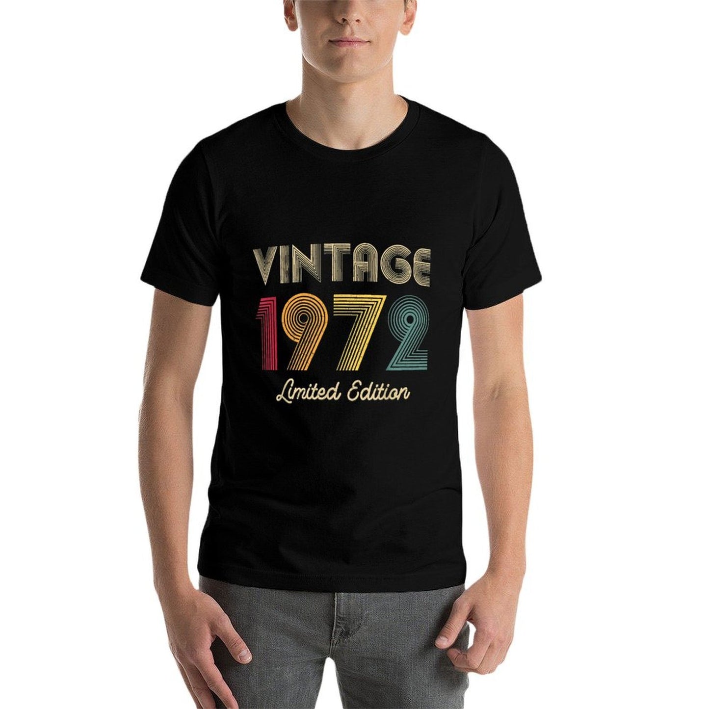 Vintage 1972 Limited Edition 50 Year Old Gifts 50th Birthday  Eco-friendly Material T-Shirt