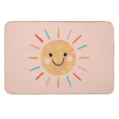 Happy Sunshine Durable Bath Mat