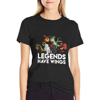 How To Train Your Dragons 3 Hidden World Legends Have Wings  Odor-resistant T-Shirt
