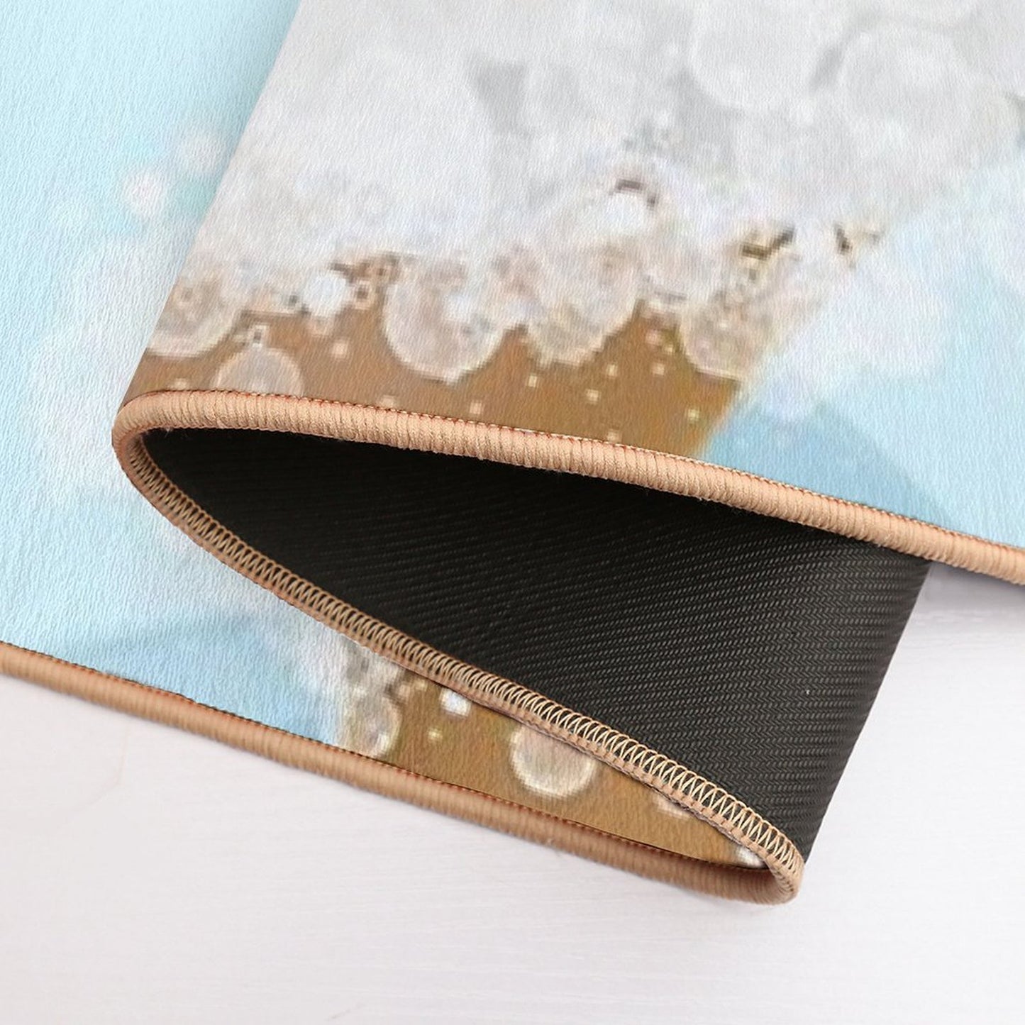 Cute Baby Bunnies in A Bathtub, Boys Bathroom Print, Baby Animals in Tub, Whimsy Animal, Kids Bathroom Art  Toxin-Free Bath Mat