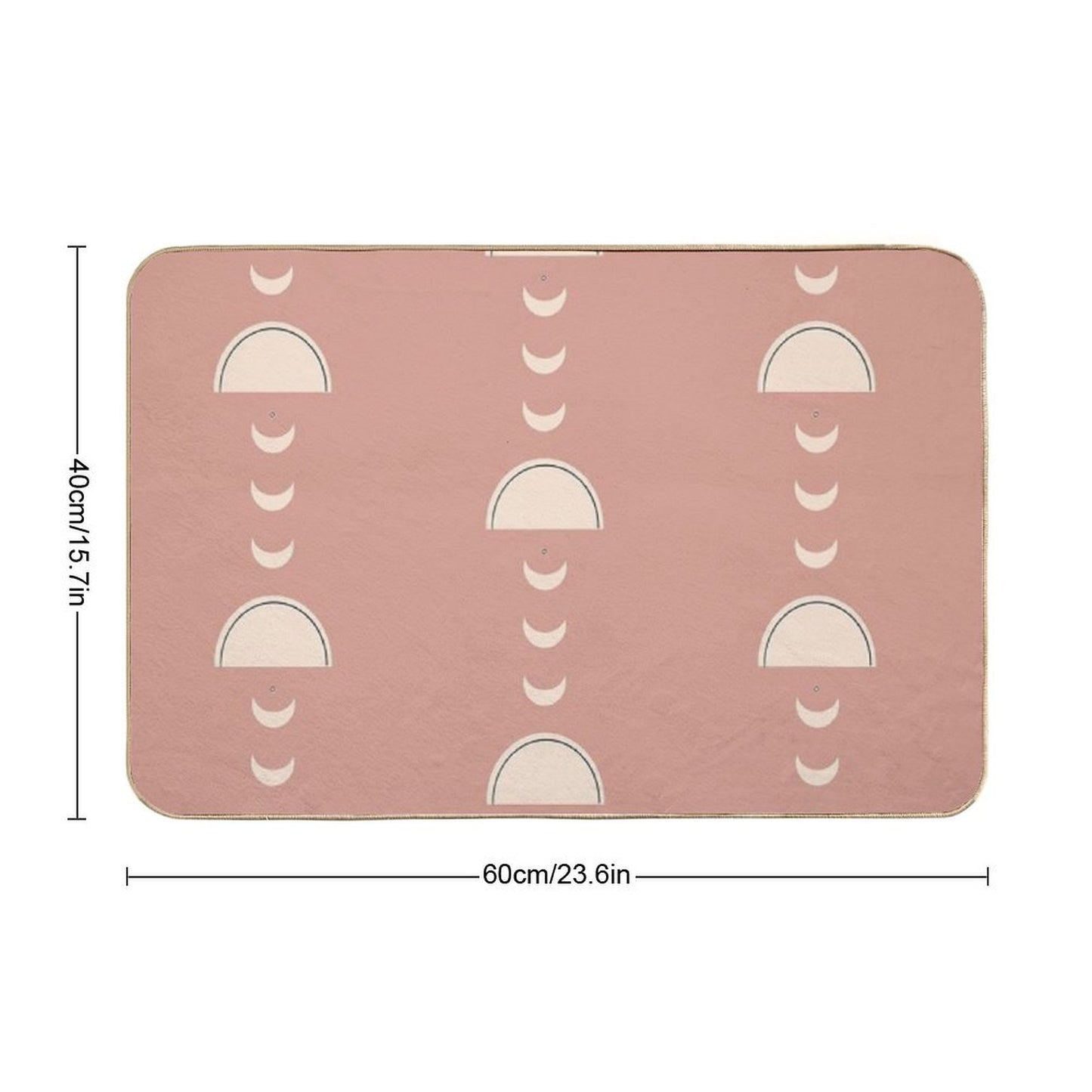 Moon Up When The Sun’s Out  Eco-Friendly Bath Mat