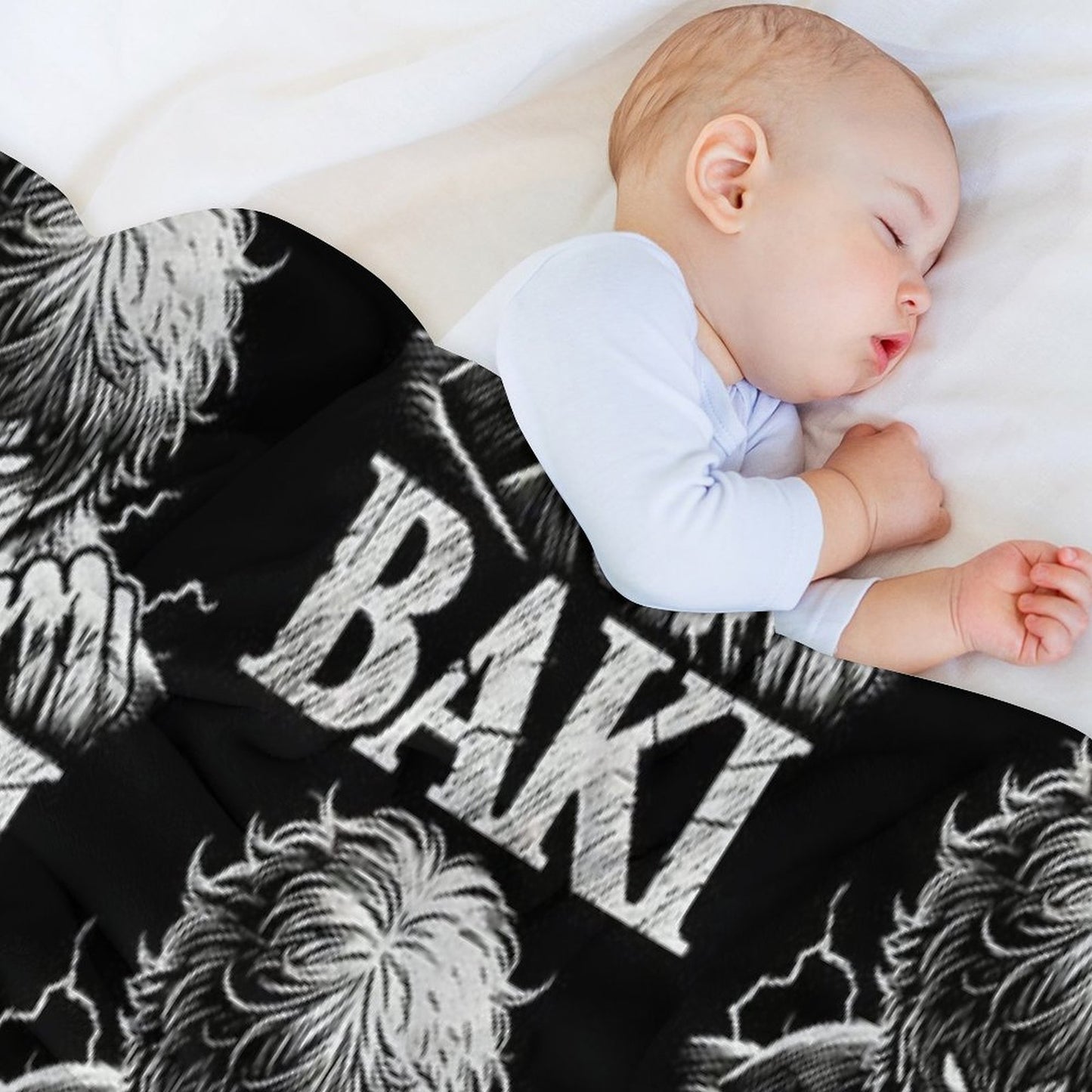 Baki Hanma Versatility Throw Blanket