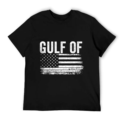 The Gulf of USA America&#39;s Gulf Mexico High-quality Stitching T-Shirt