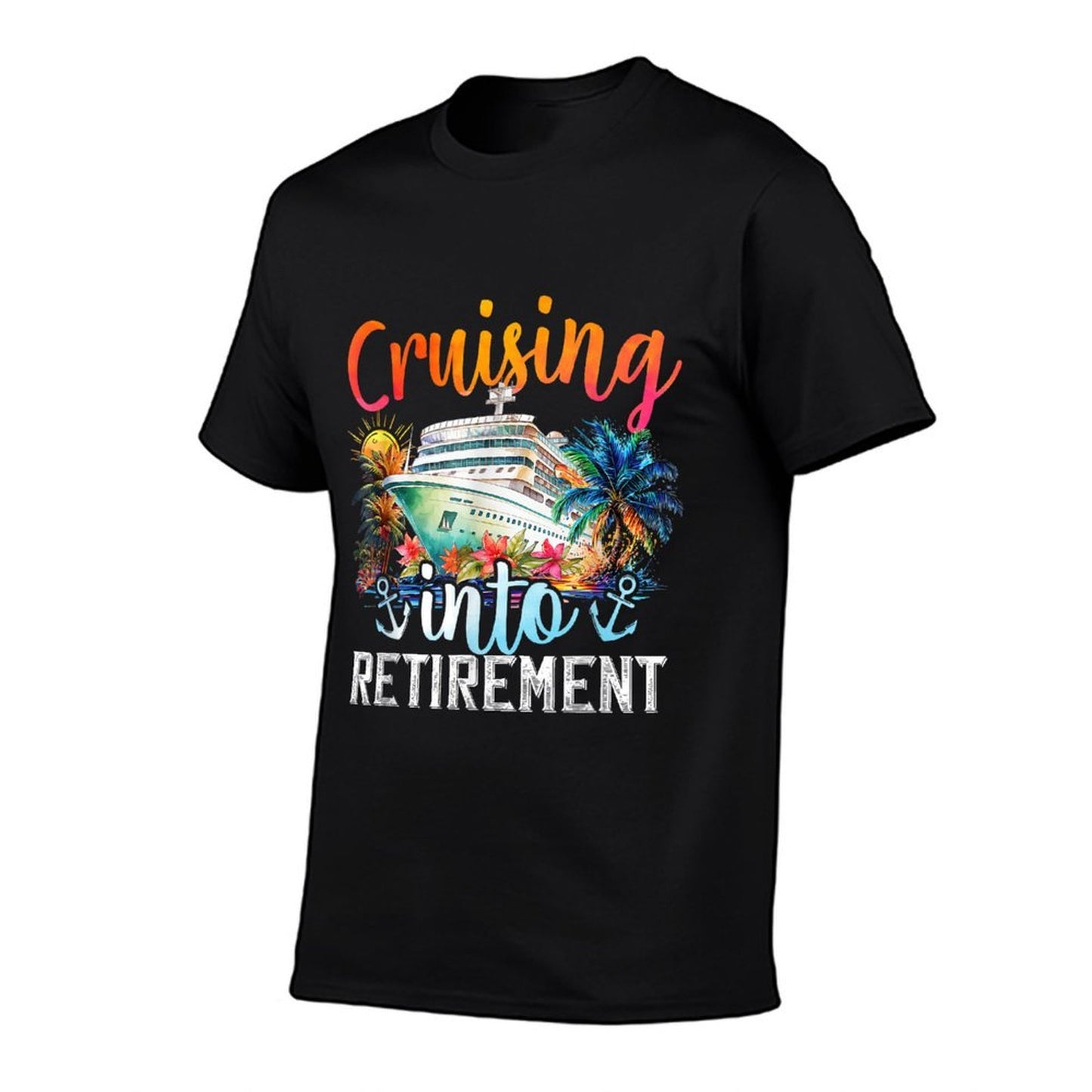 Cruising Into Retirement Hello Retirement 2024 Men Women  Stretchy T-Shirt