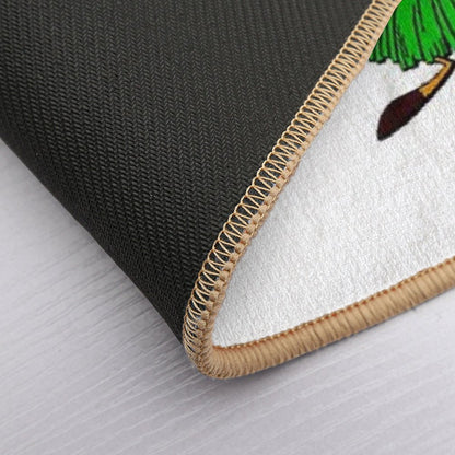 Timon Funny Drawing  2  Absorbent Bath Mat