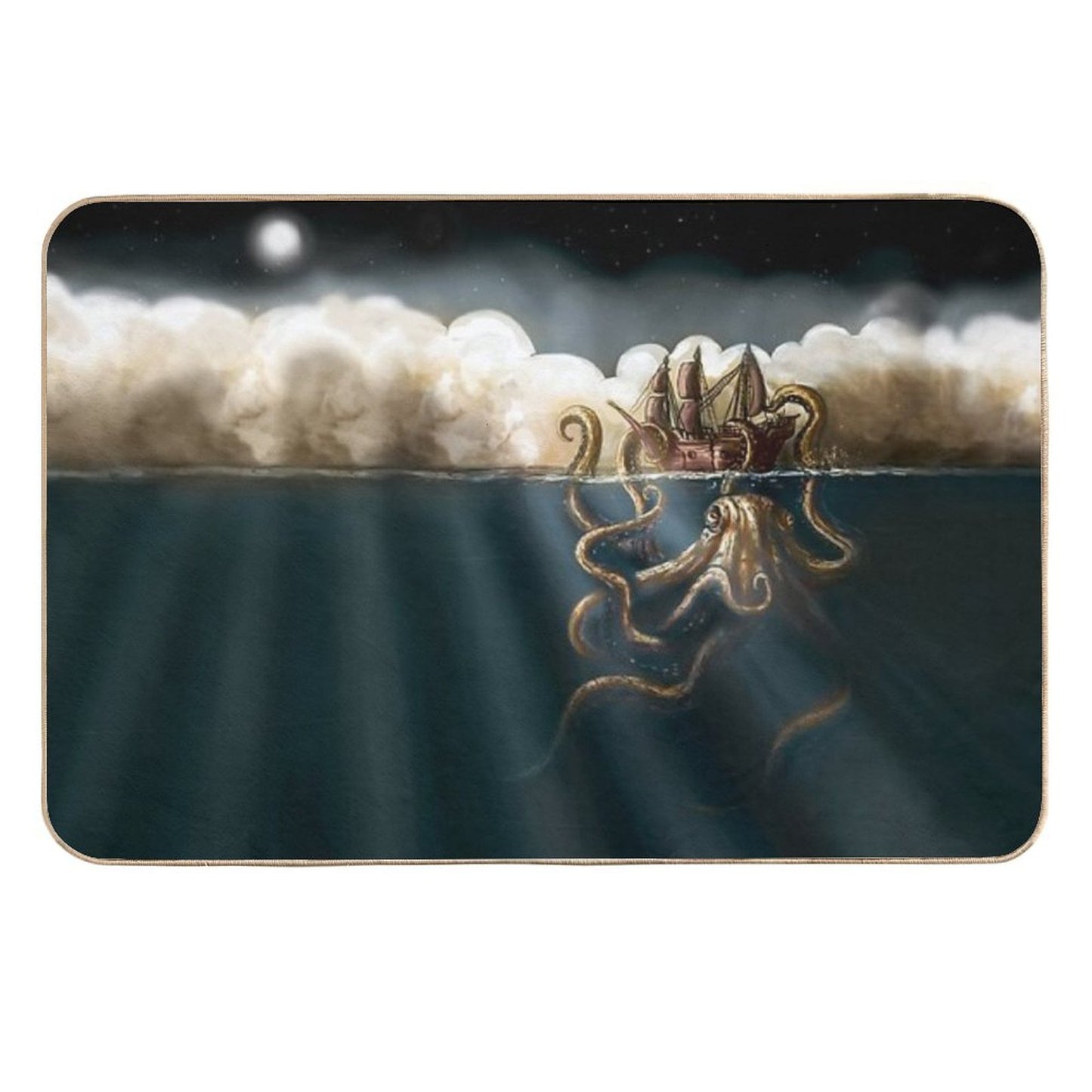Kraken  Non-Slip Bath Mat