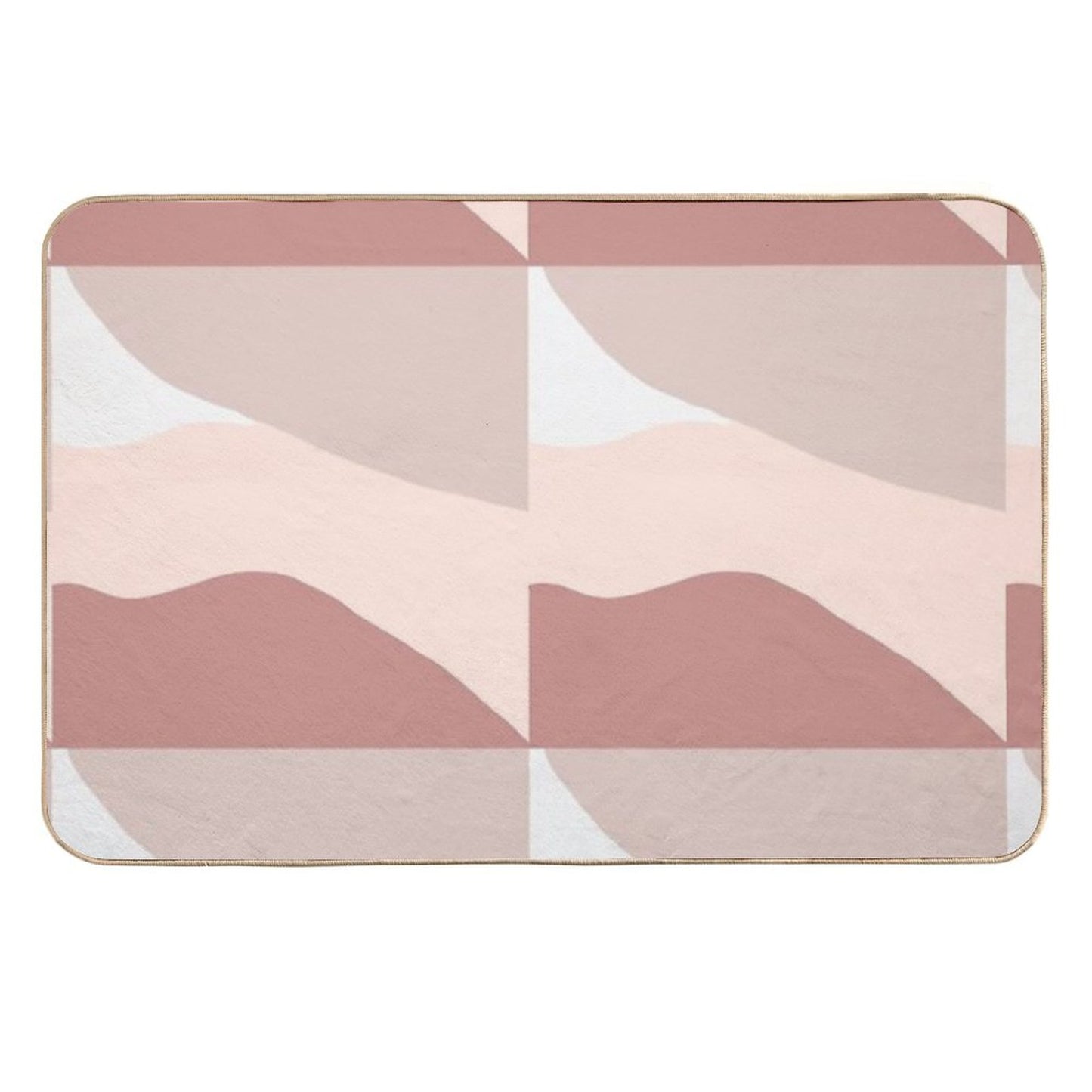 Pink Design  Toxin-Free Bath Mat